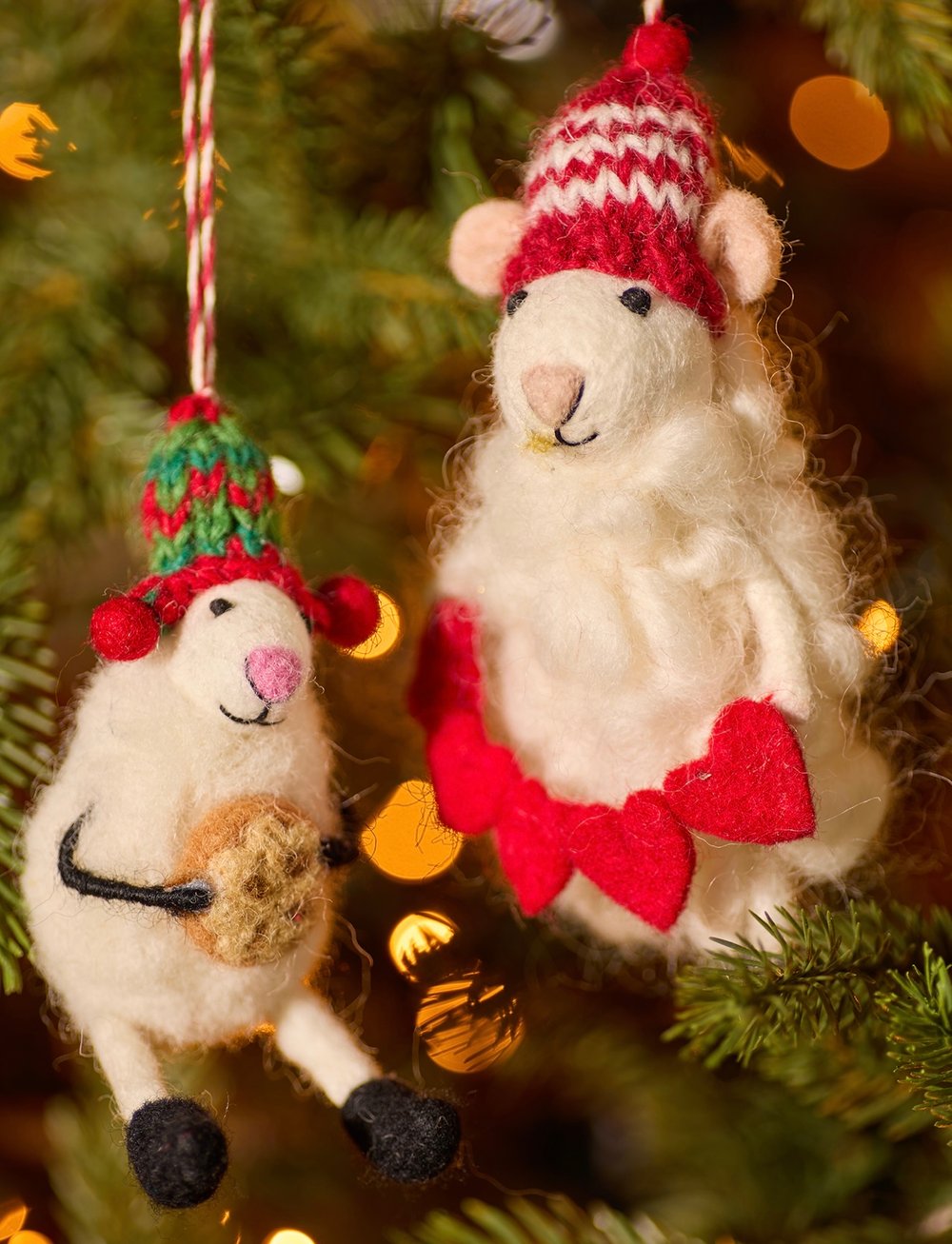 Image of Namaste Fair Trade Xmas Decoration❄️🎄🐭