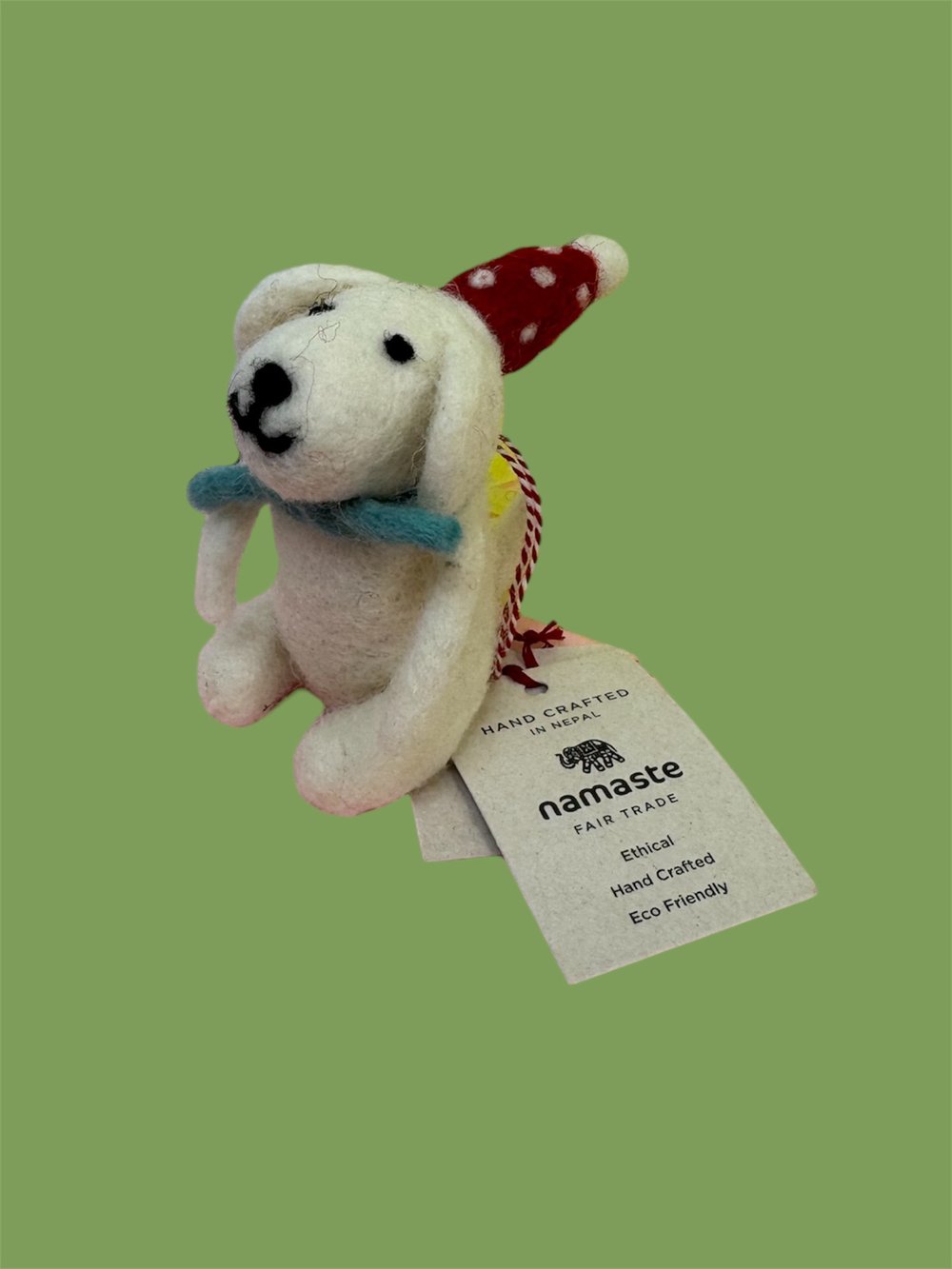 Image of Namaste Fair Trade Xmas Decoration❄️🎄🐭