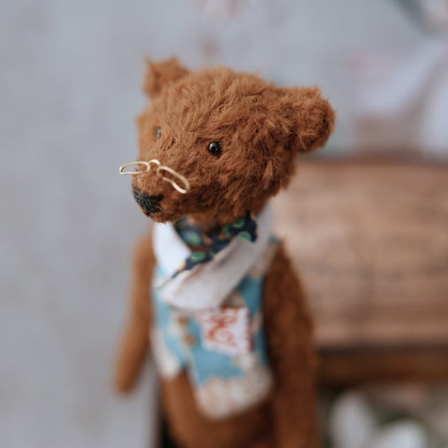 Toby, a miniature bear