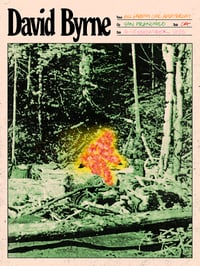 David Byrne // 2025-26 Tour // San Francisco Print