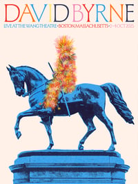 David Byrne // 2025-26 Tour // Boston Print