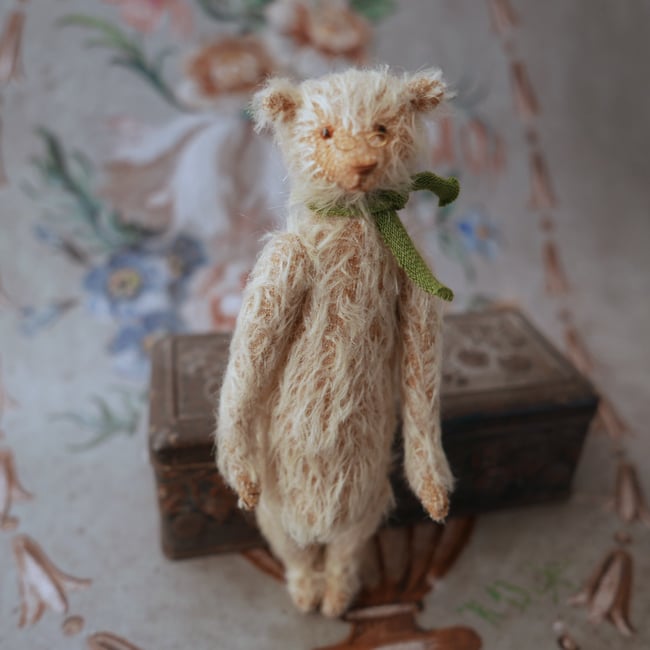 St. John, a small artist bear