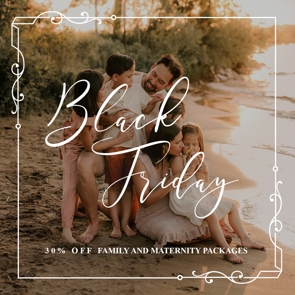 Image of Outdoor and Indoor Family or Maternity Black Friday Deal for 2026