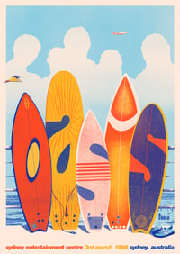 Oasis // Sydney EC 1998 // Official Commemorative Print