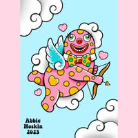Mr Blobby print