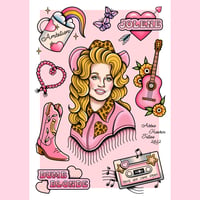 Dolly Flash Print