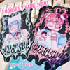 Himejoshi & Fujoshi - 9cm Mirror Sticker 