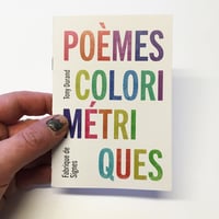 Poèmes colorimétriques