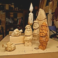 Image 2 of Basics of Caricature Carving (Flat-plane Style) 1 to 2