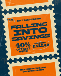 Image 1 of NICE PARO & PROMO / FALL SAVINGS SALE / MUST USE CODE "FALL40"