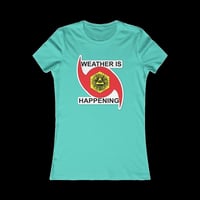 Image 3 of THE WEATHER IS HAPPENING ACOLYTE'S CREW NECK WOMEN'S T-SHIRT