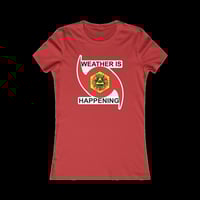 Image 4 of THE WEATHER IS HAPPENING ACOLYTE'S CREW NECK WOMEN'S T-SHIRT