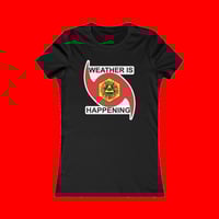 Image 1 of THE WEATHER IS HAPPENING ACOLYTE'S CREW NECK WOMEN'S T-SHIRT