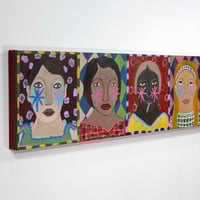 Image 2 of 'Television Personalities No. 3'  - Original Painting