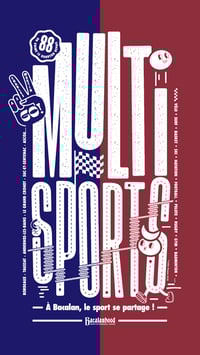 Image 3 of T-shirt Bacalanhood x AS Charlin Martin bordeaux