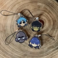 Image 1 of Gorillaz Acrylic Keychains