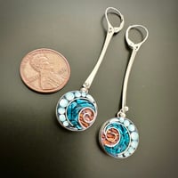 Image 2 of Wave Earrings, long