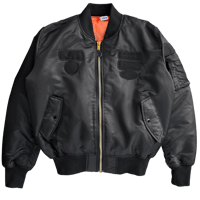 Image 1 of NL4E Patch Bomber Jacket - L