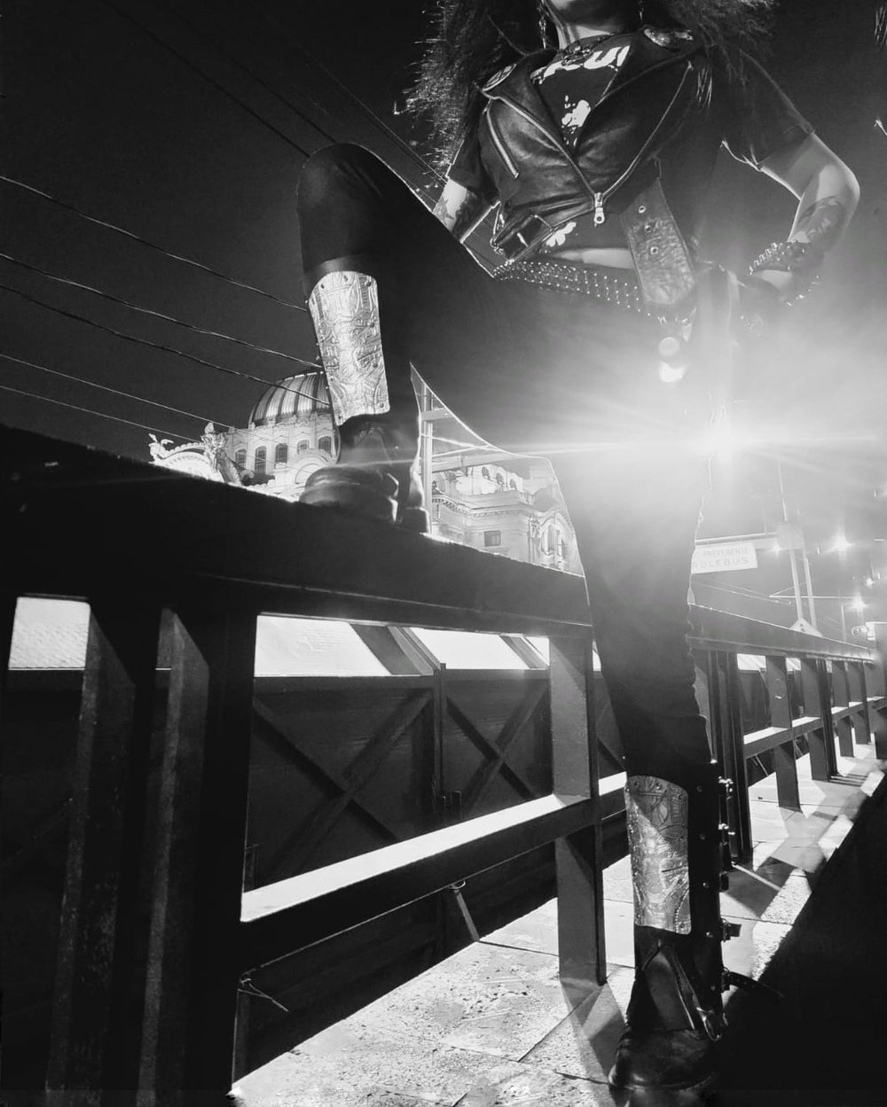 Ready to Ship Deviated Instinct Leather Gaiters