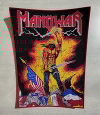Image 3 of Manowar backpatch