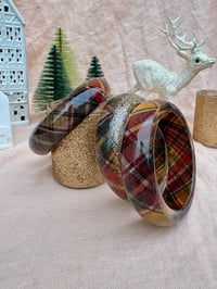 Image 1 of Garance Tartan Toffee paillettes