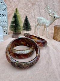 Image 2 of Garance Tartan Toffee paillettes