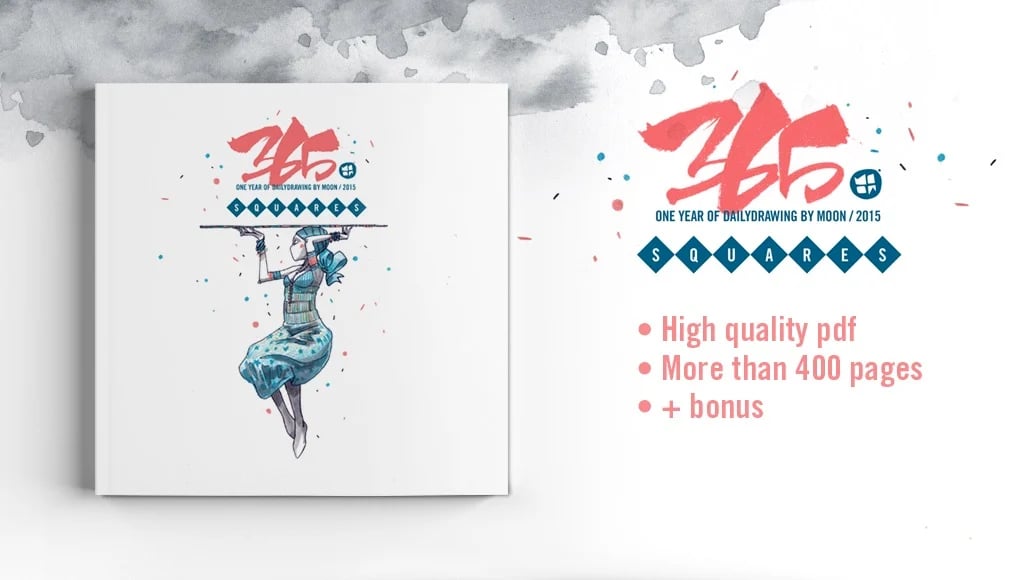 Image of 365 Squares vol.1 Ebook