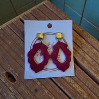 Image 1 of Polymer clay Christmas Dangles 