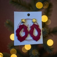 Image 3 of Polymer clay Christmas Dangles 