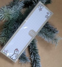 Image 1 of Large NotePad Gingerbread Swoopy