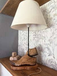 Image 4 of Lampe embauchoirs anciens - Pinochio – création unique 