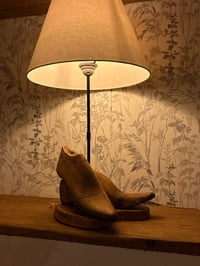 Image 1 of Lampe embauchoirs anciens - Pinochio – création unique 