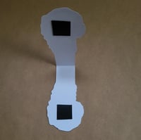 Image 4 of Magnetic Bookmark--Paprika Ghost With Flower Crown