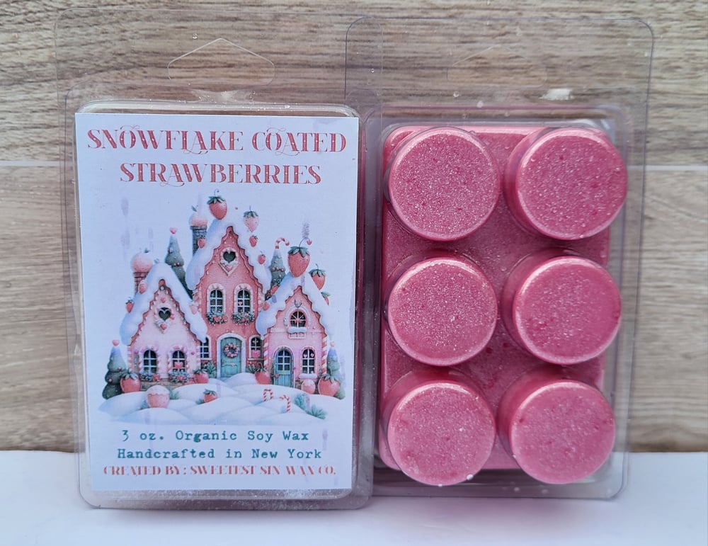Image of Snowflake Coated Strawberries 