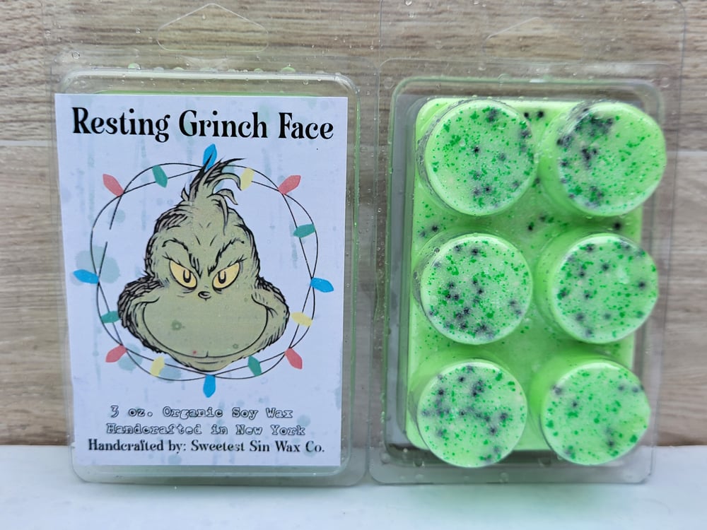 Image of Resting Grinch Face