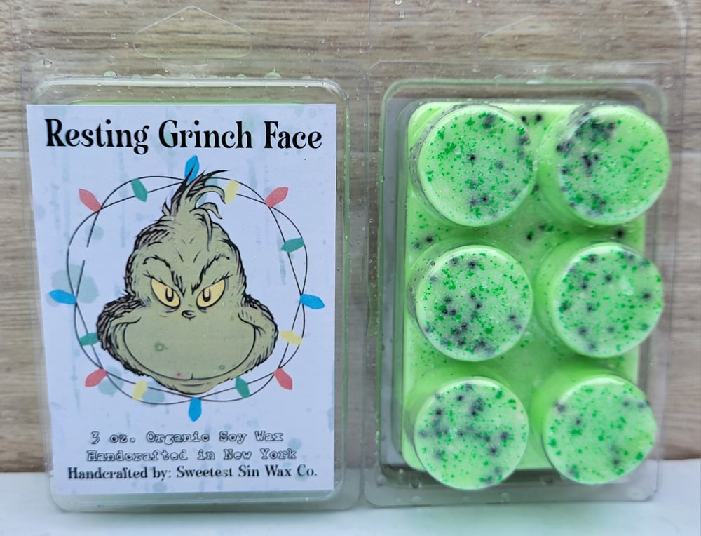 Image of Resting Grinch Face