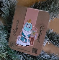 Image 1 of Magnetic Bookmark--Swoopy Ghost Spa Day