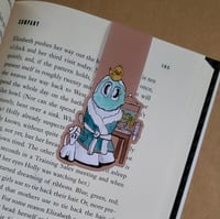 Image 2 of Magnetic Bookmark--Swoopy Ghost Spa Day