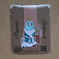 Image 3 of Magnetic Bookmark--Swoopy Ghost Spa Day