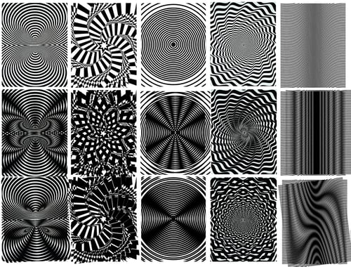 Image of *New!* Moiré Transparencies - Set 2