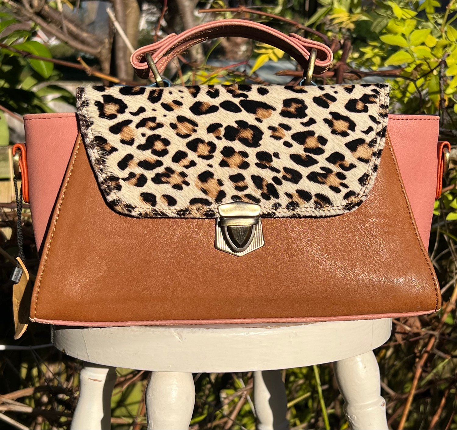 Image of Top Handle Triangle Bag #22D