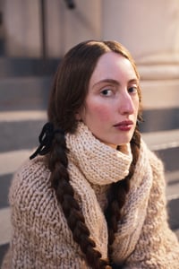 Image 7 of Knitting Pattern - Arnprior Reversible Cable Scarf