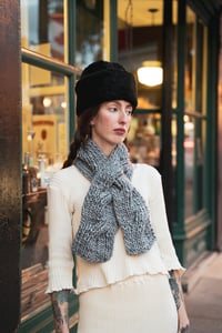 Image 1 of Knitting Pattern - Arnprior Reversible Cable Scarf