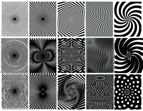 Image of *New!* Moiré Transparencies - Set 1