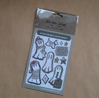 Image 3 of Sticker Sheet-Gingerbread Swoopy