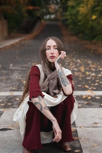 Image 18 of Knitting Pattern - Arnprior Reversible Cable Scarf