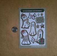 Image 4 of Sticker Sheet-Gingerbread Swoopy