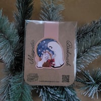 Image 1 of Magnetic Bookmark-Swoopy Ghost with Crystal Gift Basket