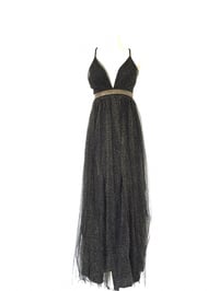 Vestido Stardust Negro & Dorado