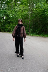 Image 20 of Knitting Pattern - Arnprior Reversible Cable Scarf